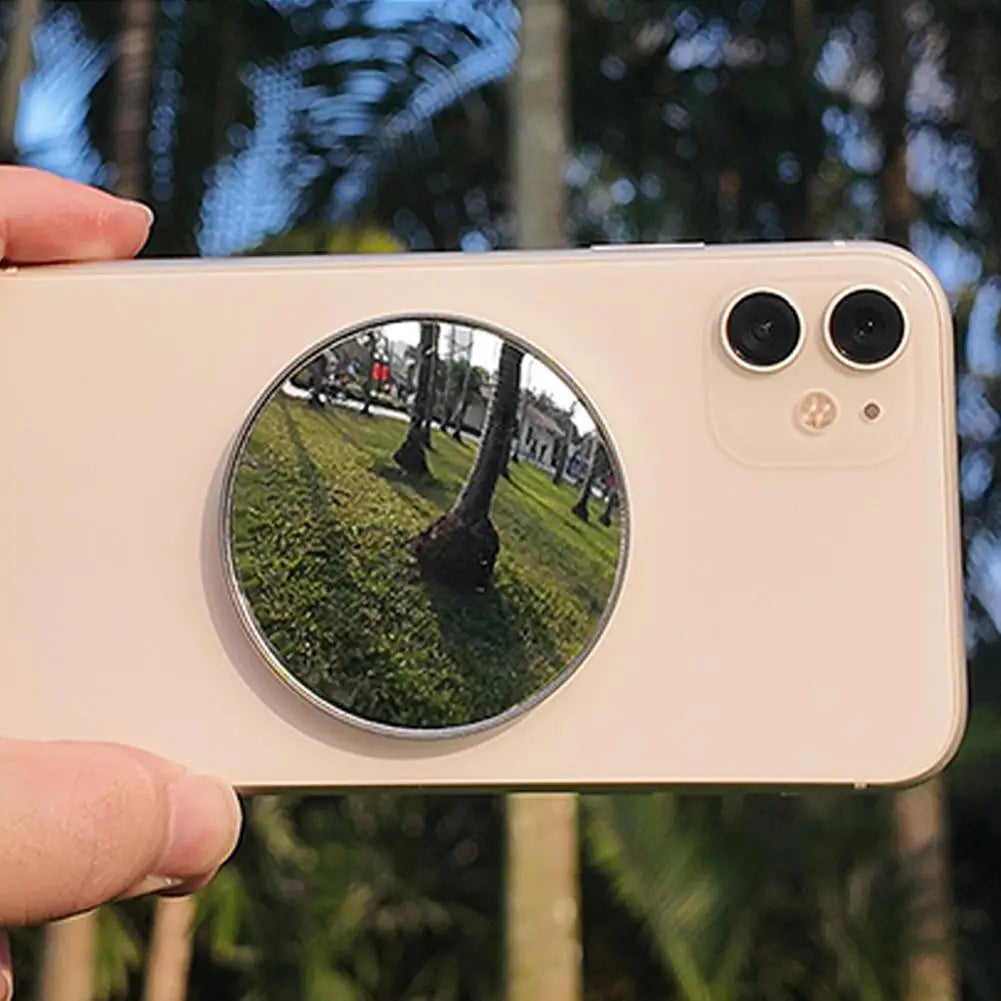 For Magsafe Magnetic Convex Mirror Smartphone Beauty Mirror Video Selfie Vlog Magnetic Mirror For Streaming Selfie